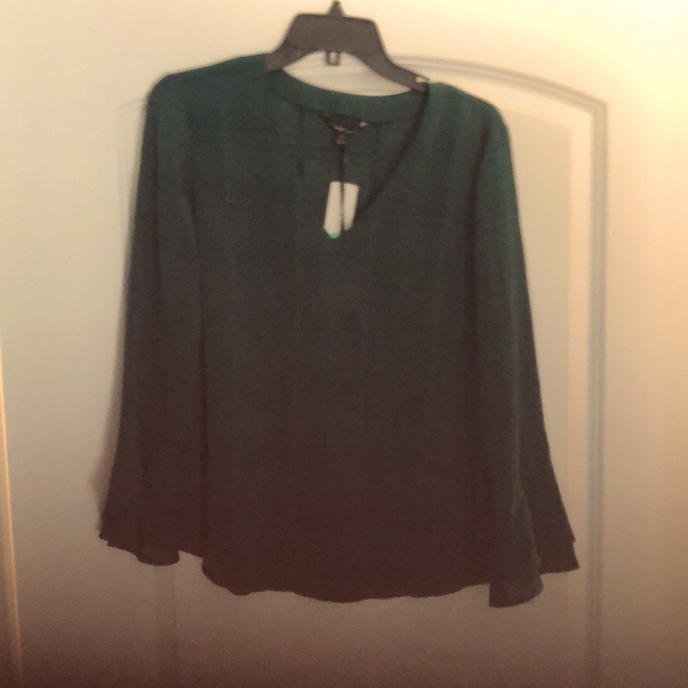 Very nice bell sleeve blouse